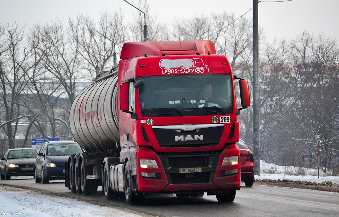 Львовская область, № 269 — MAN TGX ('2012) 18.440