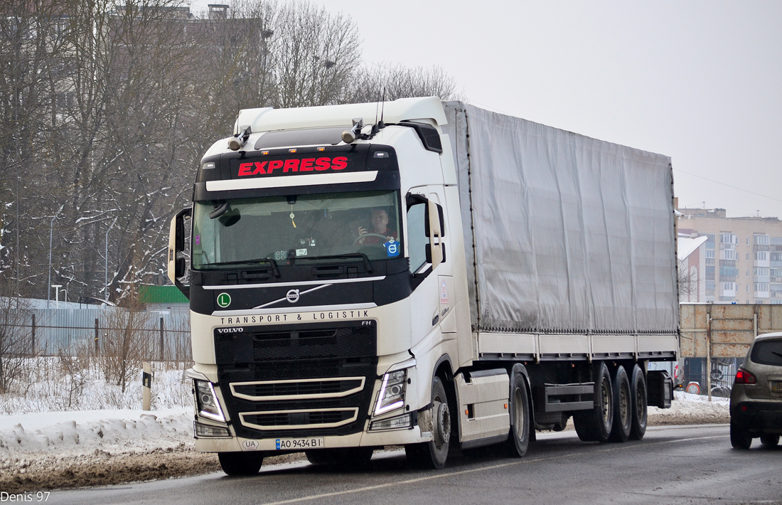 Закарпатская область, № АО 9434 ВІ — Volvo ('2012) FH.460