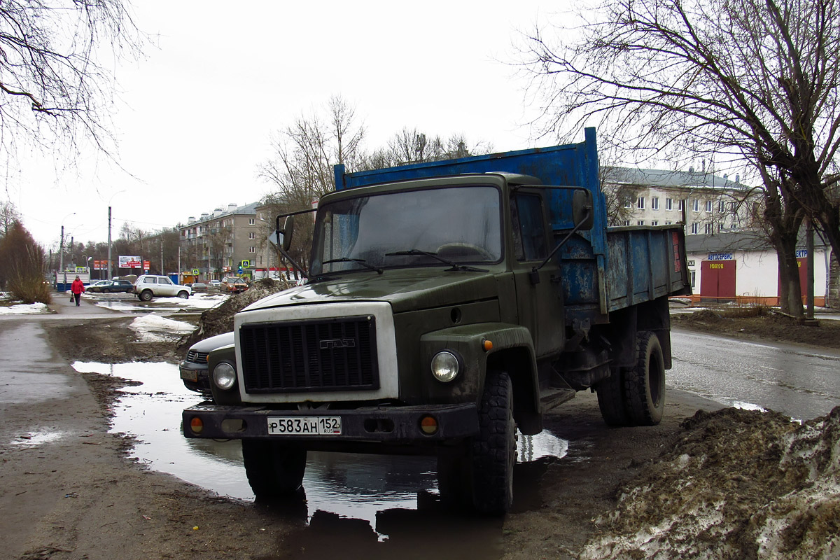 Ивановская область, № Р 583 АН 152 — ГАЗ-3307