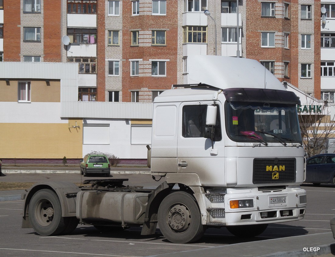 Витебская область, № АК 5884-2 — MAN F2000 (общая модель)