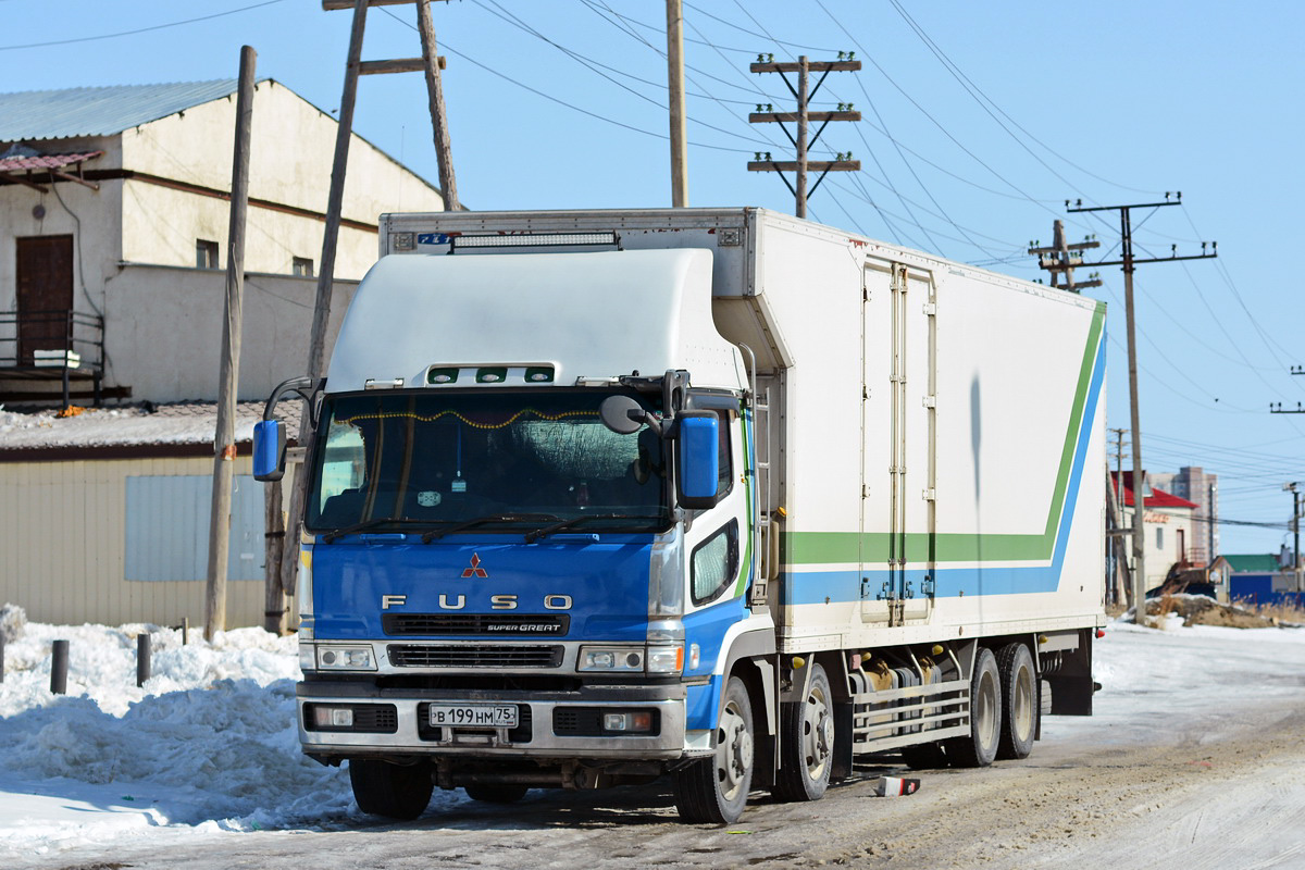 Забайкальский край, № В 199 НМ 75 — Mitsubishi Fuso Super Great