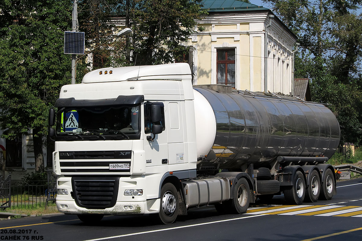 Москва, № Т 689 НО 197 — DAF XF105 FT