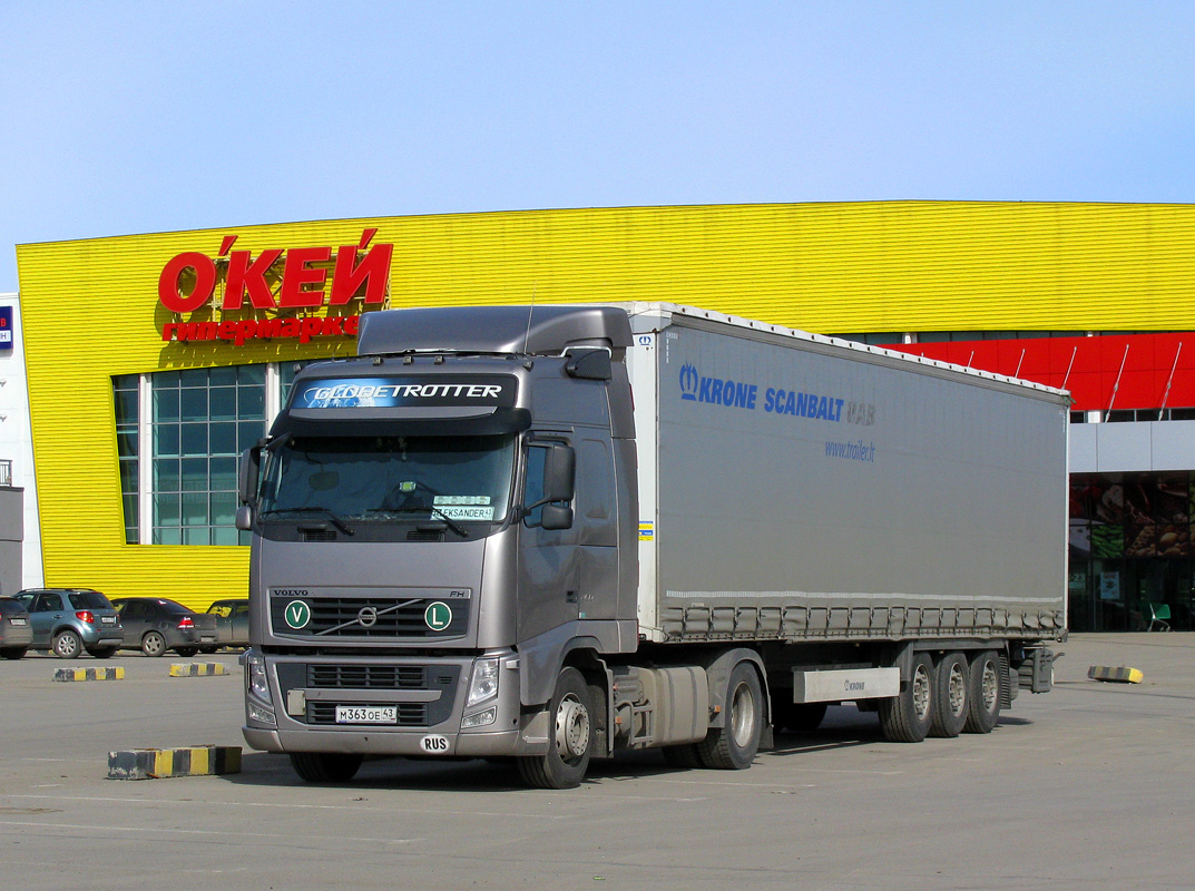 Кировская область, № М 363 ОЕ 43 — Volvo ('2008) FH-Series