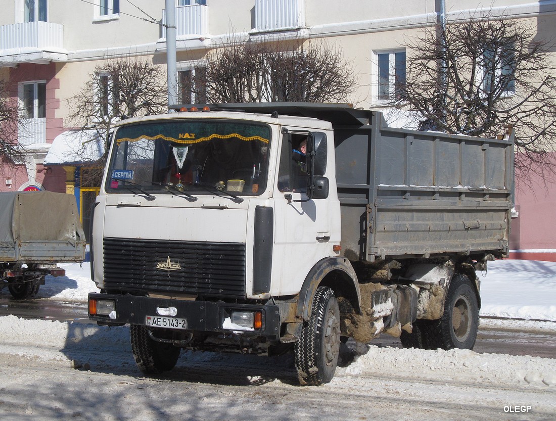 Витебская область, № АЕ 5143-2 — МАЗ-5551 (общая модель)