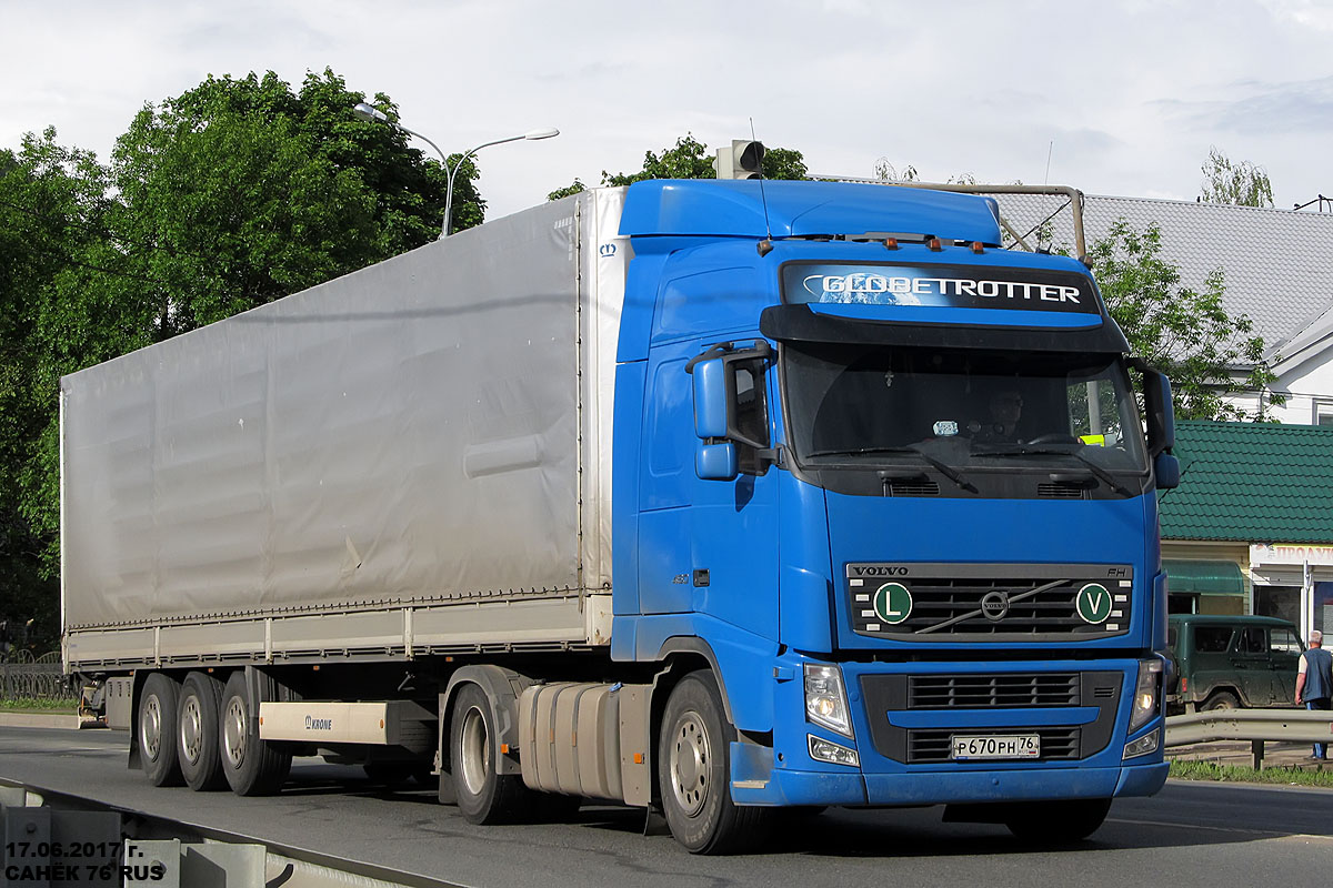 Ярославская область, № Р 670 РН 76 — Volvo ('2008) FH.460