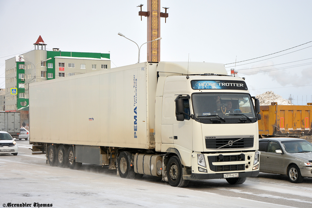 Костромская область, № Н 319 НЕ 44 — Volvo ('2008) FH.440