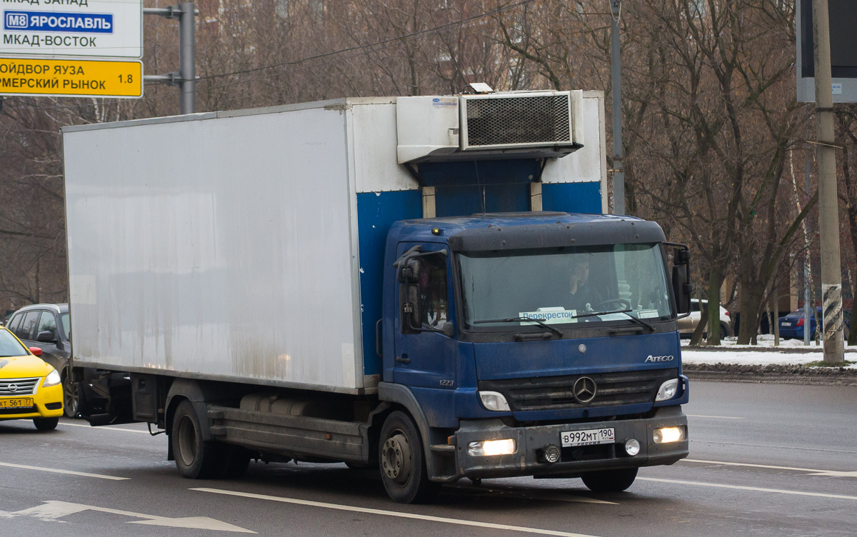 Московская область, № В 992 МТ 190 — Mercedes-Benz Atego 1223