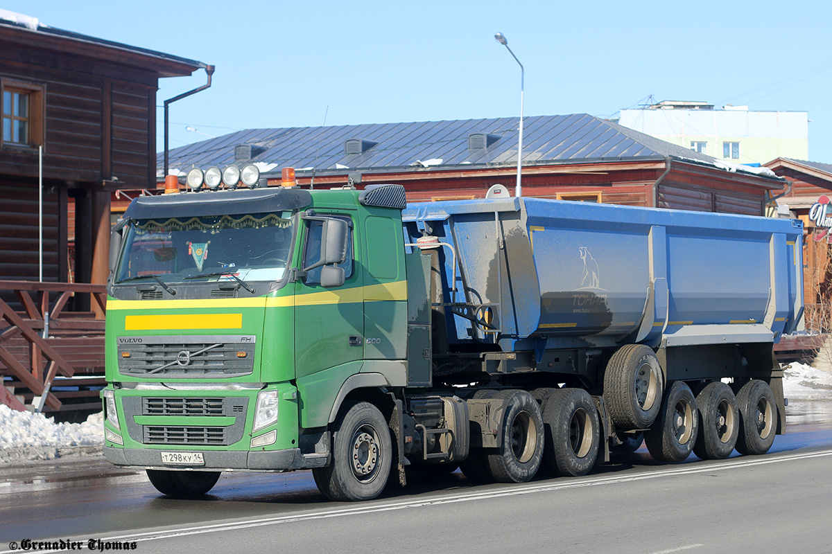 Саха (Якутия), № Т 298 КУ 14 — Volvo ('2008) FH.500