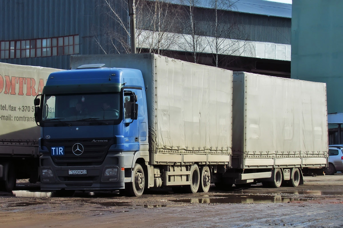 Таджикистан, № 5220 KM 02 — Mercedes-Benz Actros ('2009)