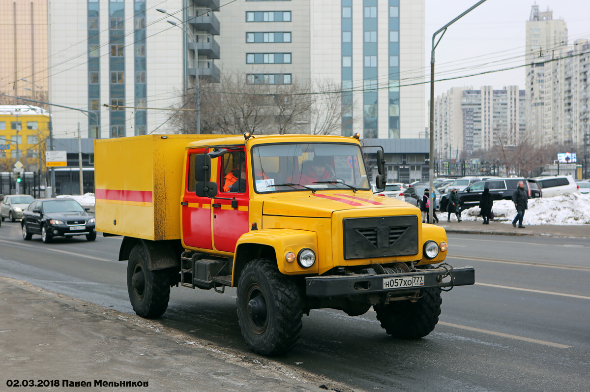 Москва, № Н 057 ХО 777 — ГАЗ-33088 «Садко»