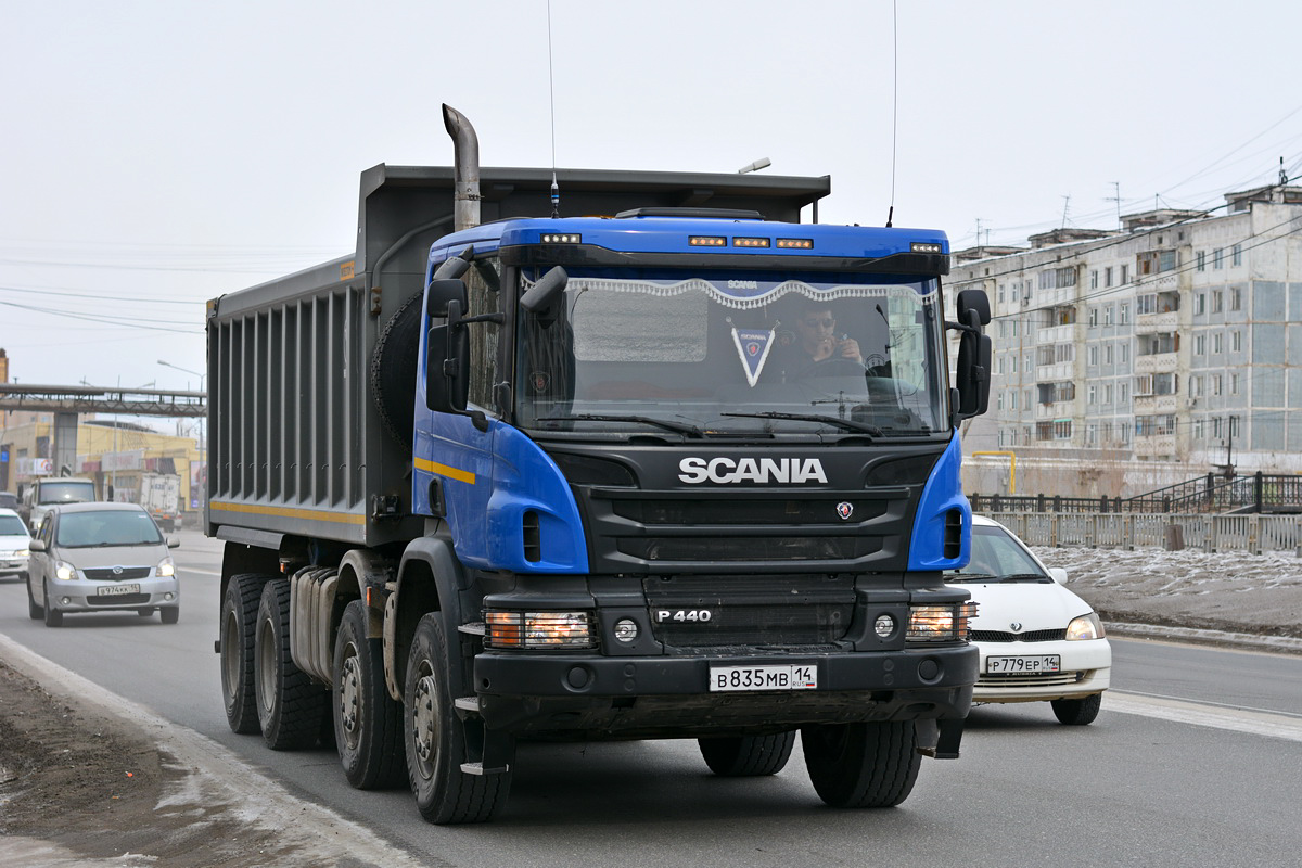 Саха (Якутия), № В 835 МВ 14 — Scania ('2011) P440