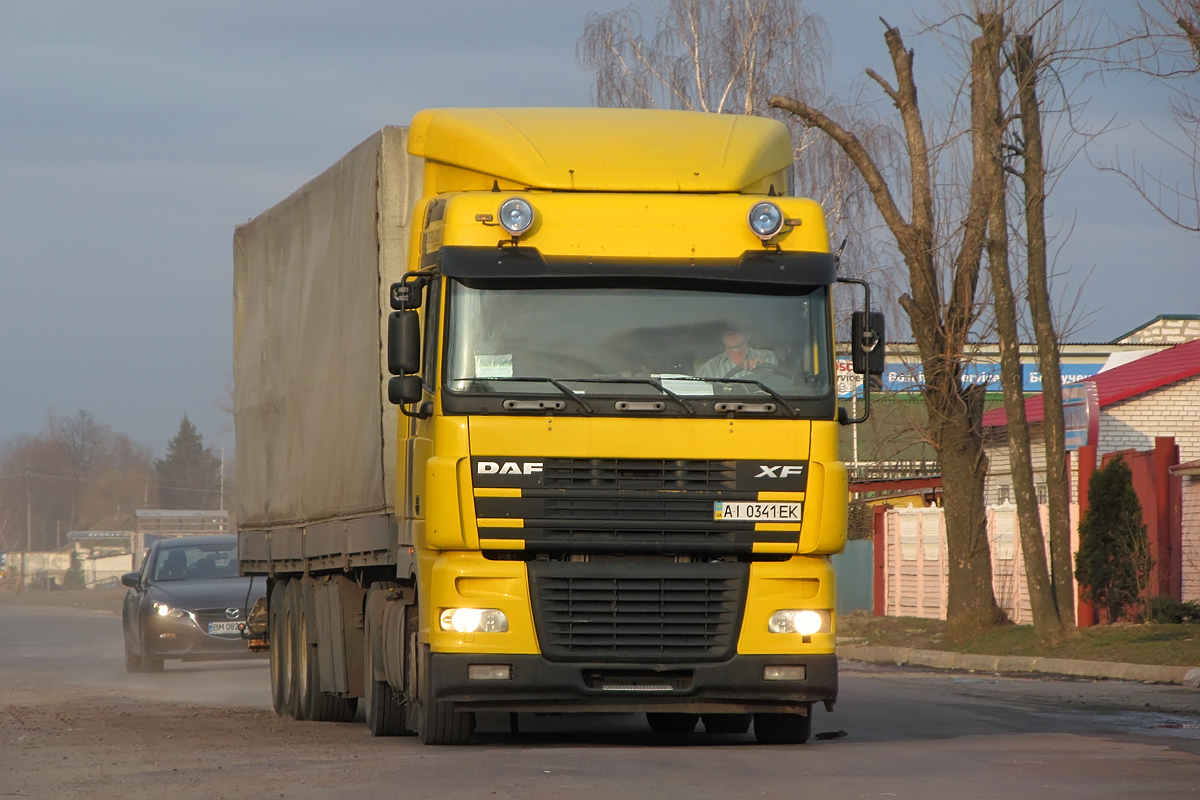 Киевская область, № АІ 0341 ЕК — DAF XF95 FT