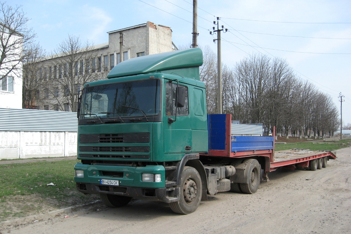 Полтавская область, № ВІ 4234 СК — DAF 95 FT