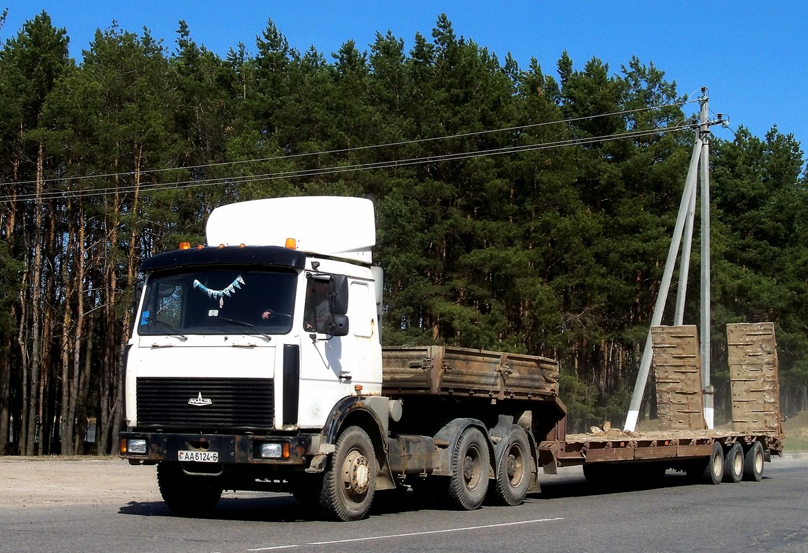 Могилёвская область, № АА 6124-6 — МАЗ-6422 (общая модель)