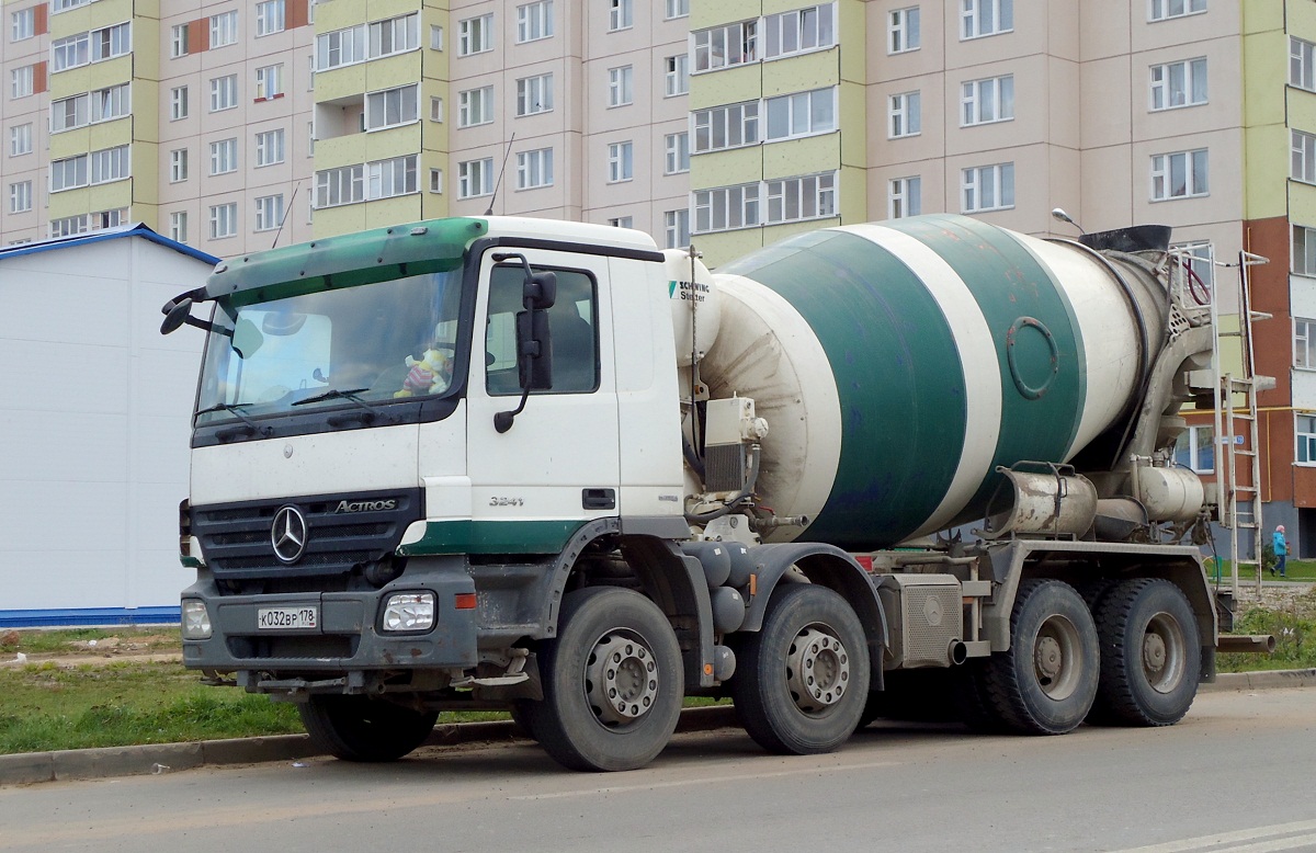 Санкт-Петербург, № К 032 ВР 178 — Mercedes-Benz Actros ('2003) 3241