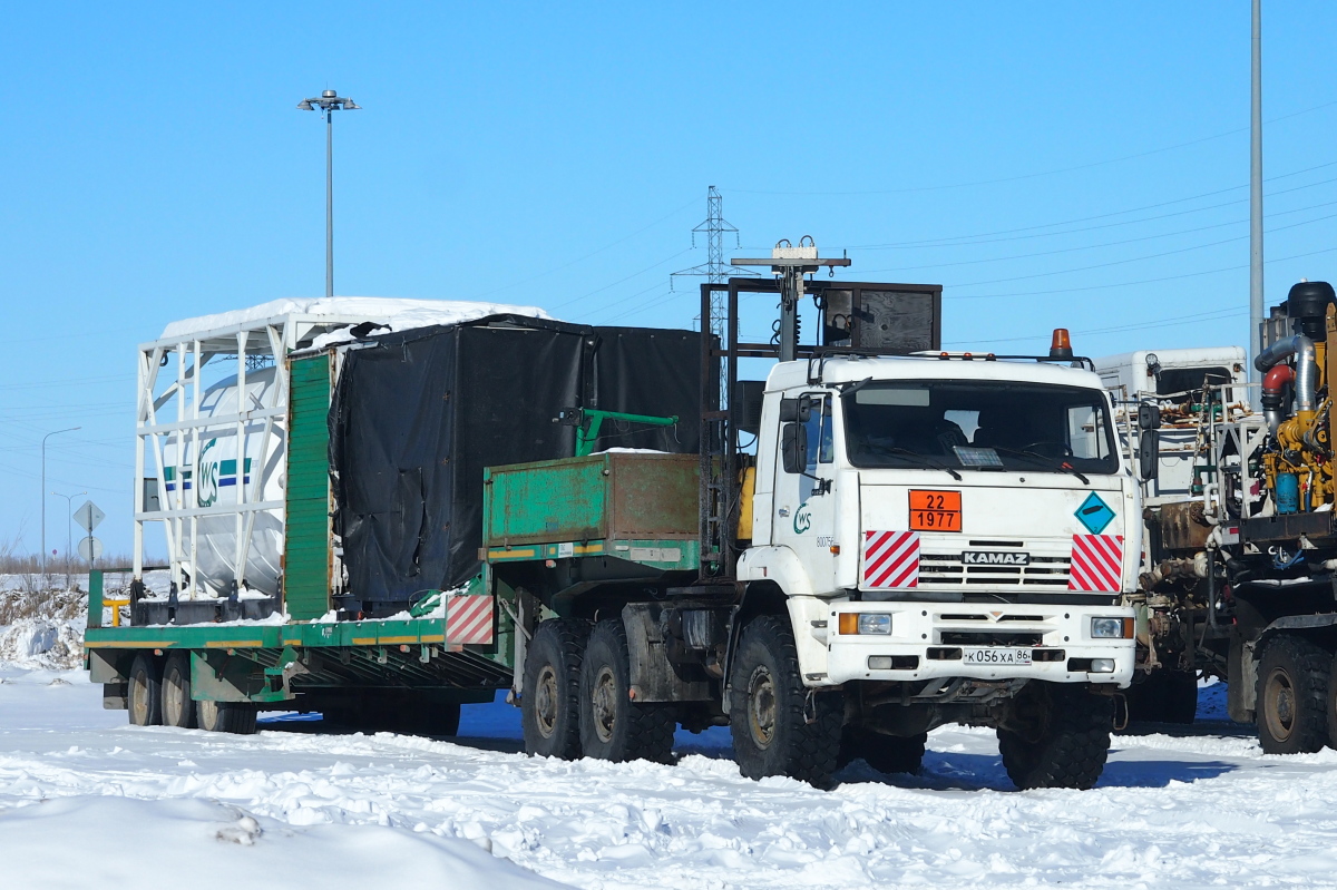 Ханты-Мансийский автоном.округ, № 800756 — КамАЗ-65221 [652210]