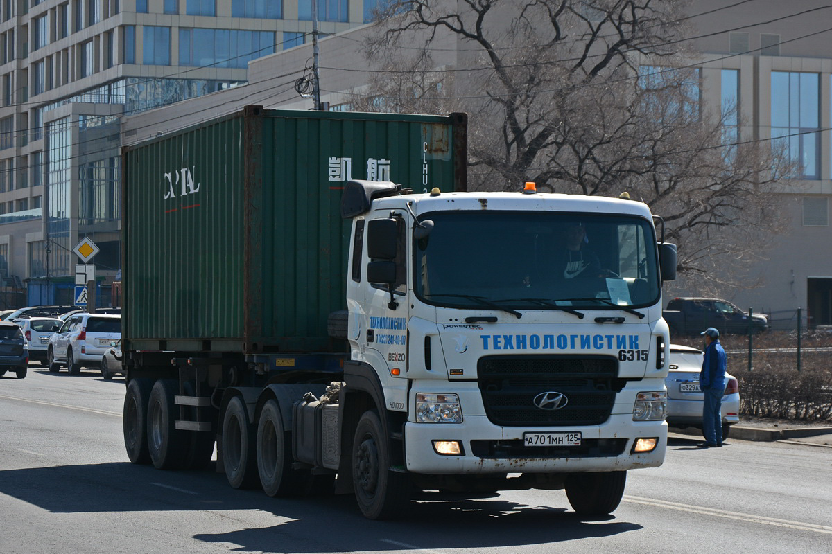 Приморский край, № А 701 МН 125 — Hyundai Power Truck HD1000