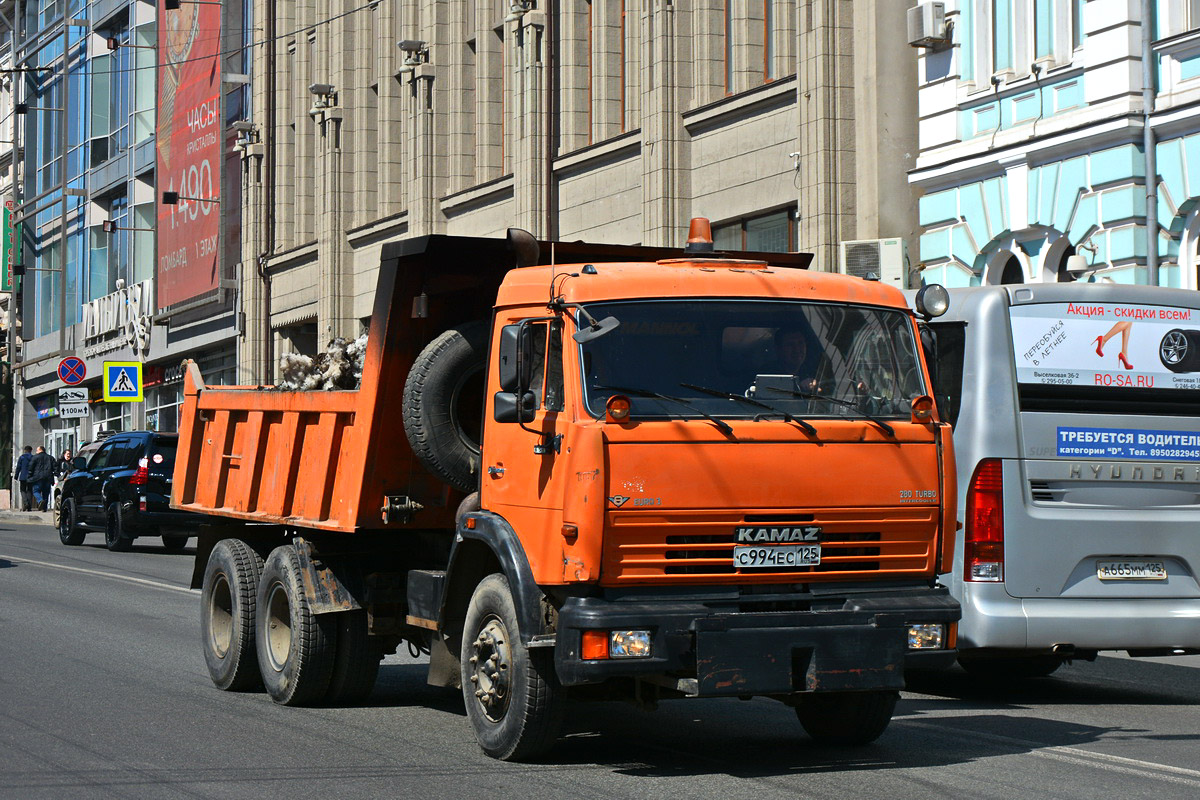 Приморский край, № С 994 ЕС 125 — КамАЗ-65115-62