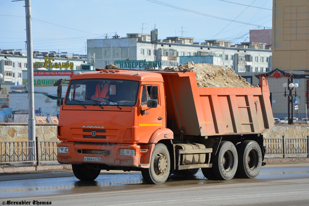 Саха (Якутия), № С 866 КС 14 — КамАЗ-65115-N3