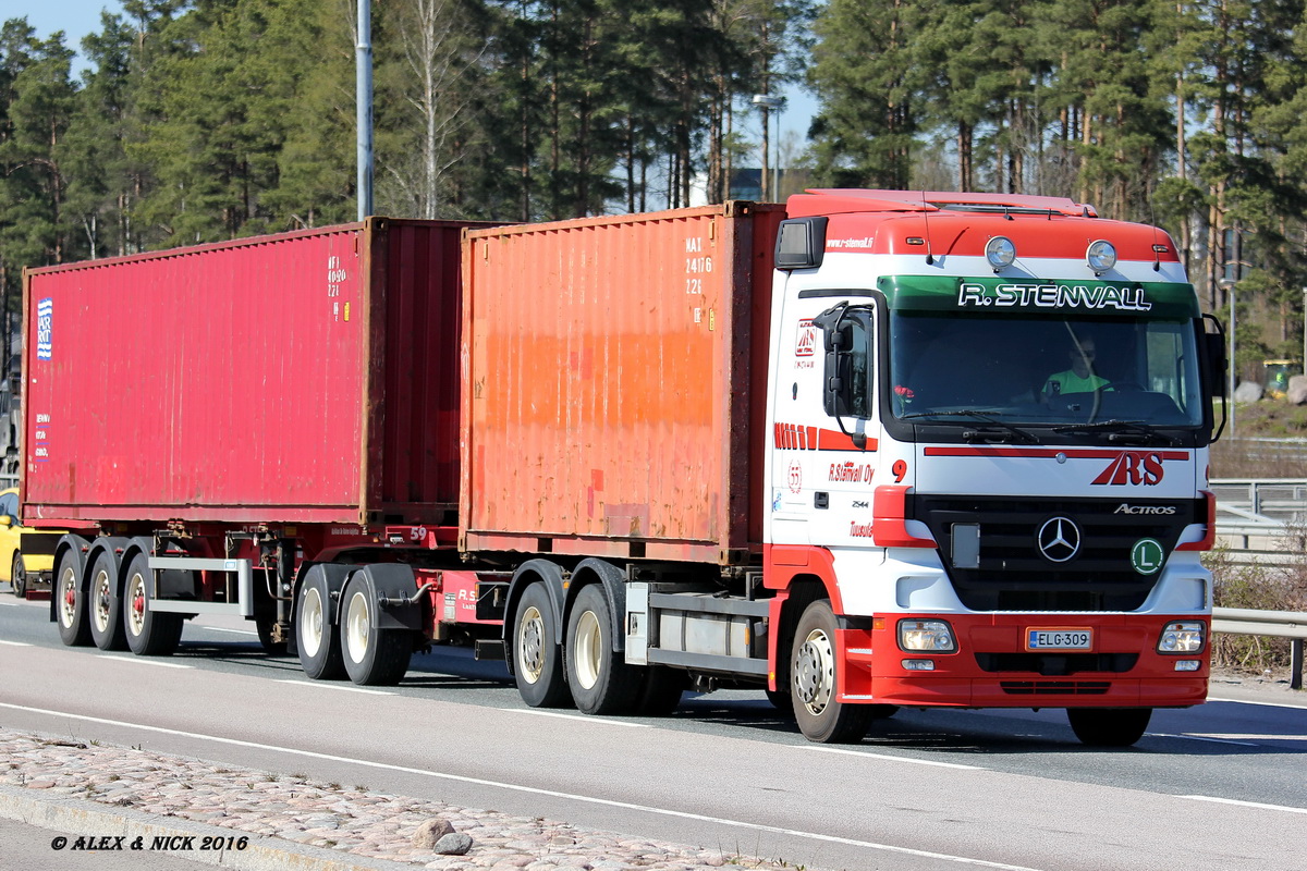 Финляндия, № 9 — Mercedes-Benz Actros ('2003) 2544