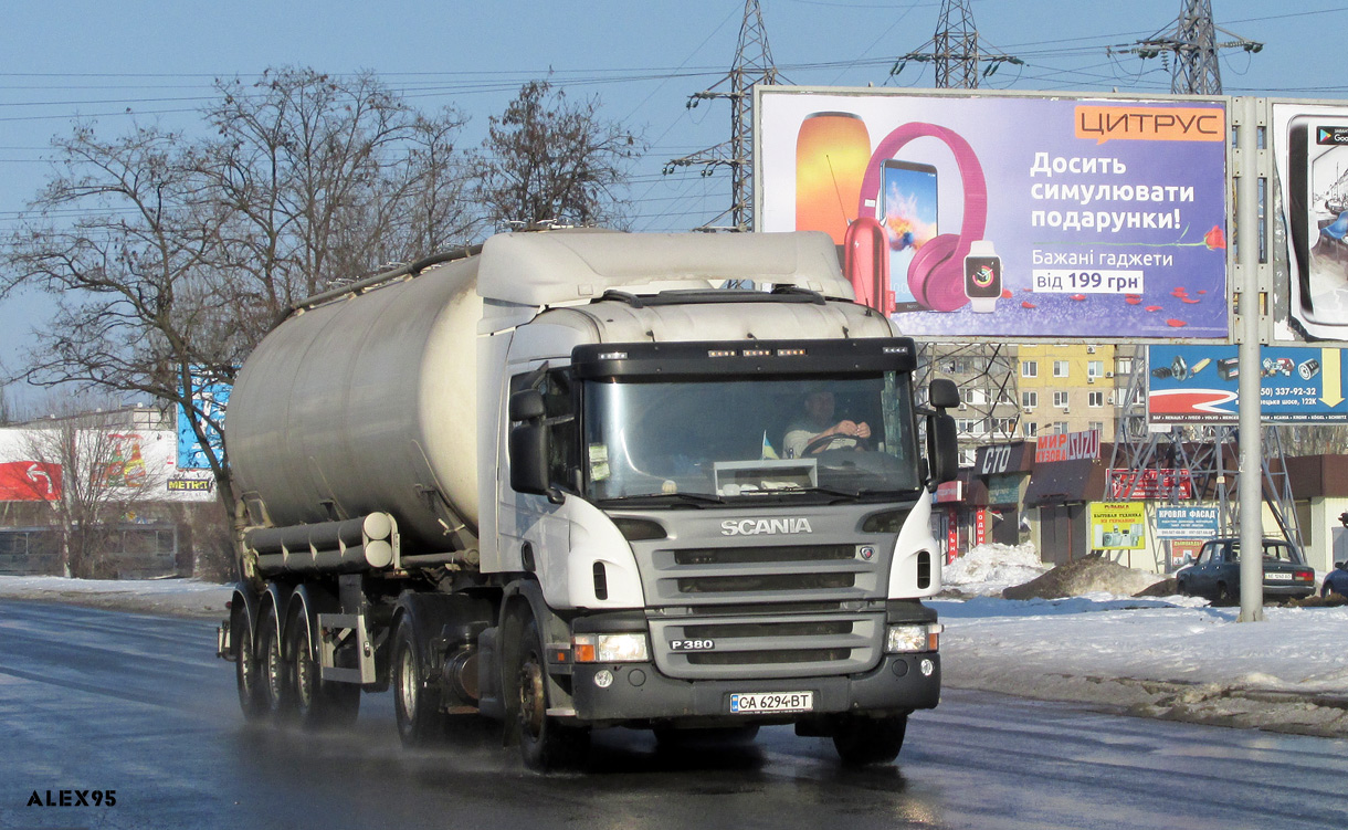 Черкасская область, № СА 6294 ВТ — Scania ('2004) P380