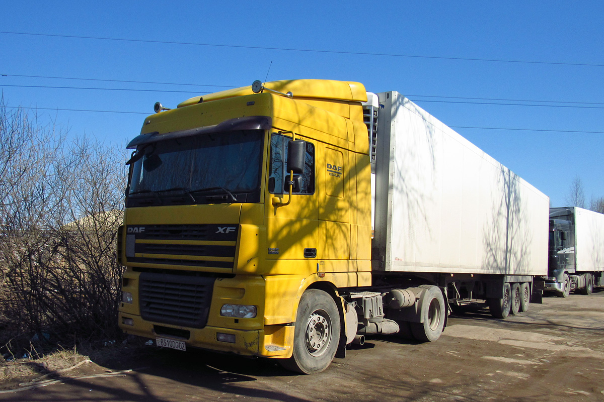 Таджикистан, № 8510 DO 02 — DAF XF105 FT