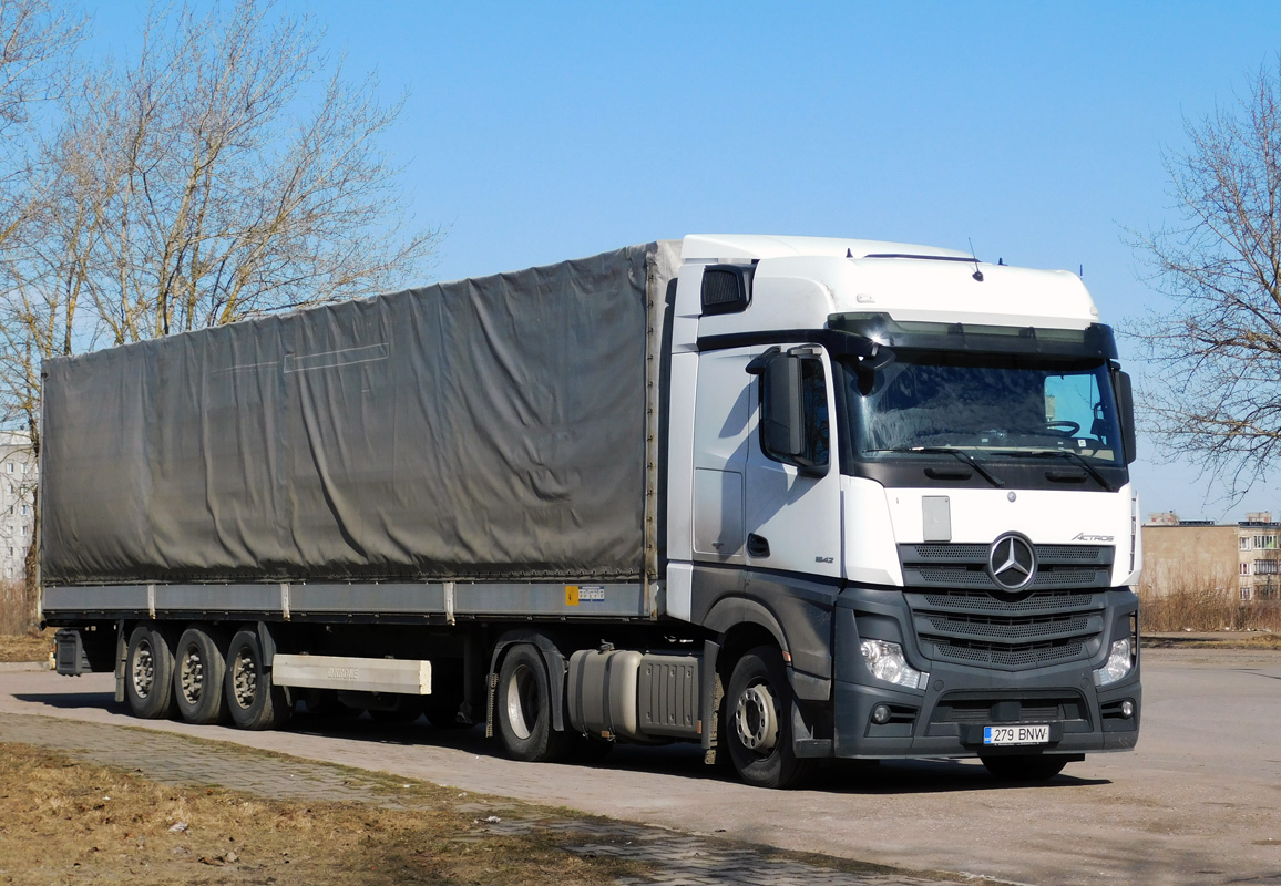 Эстония, № 279 BNW — Mercedes-Benz Actros ('2011) 1842