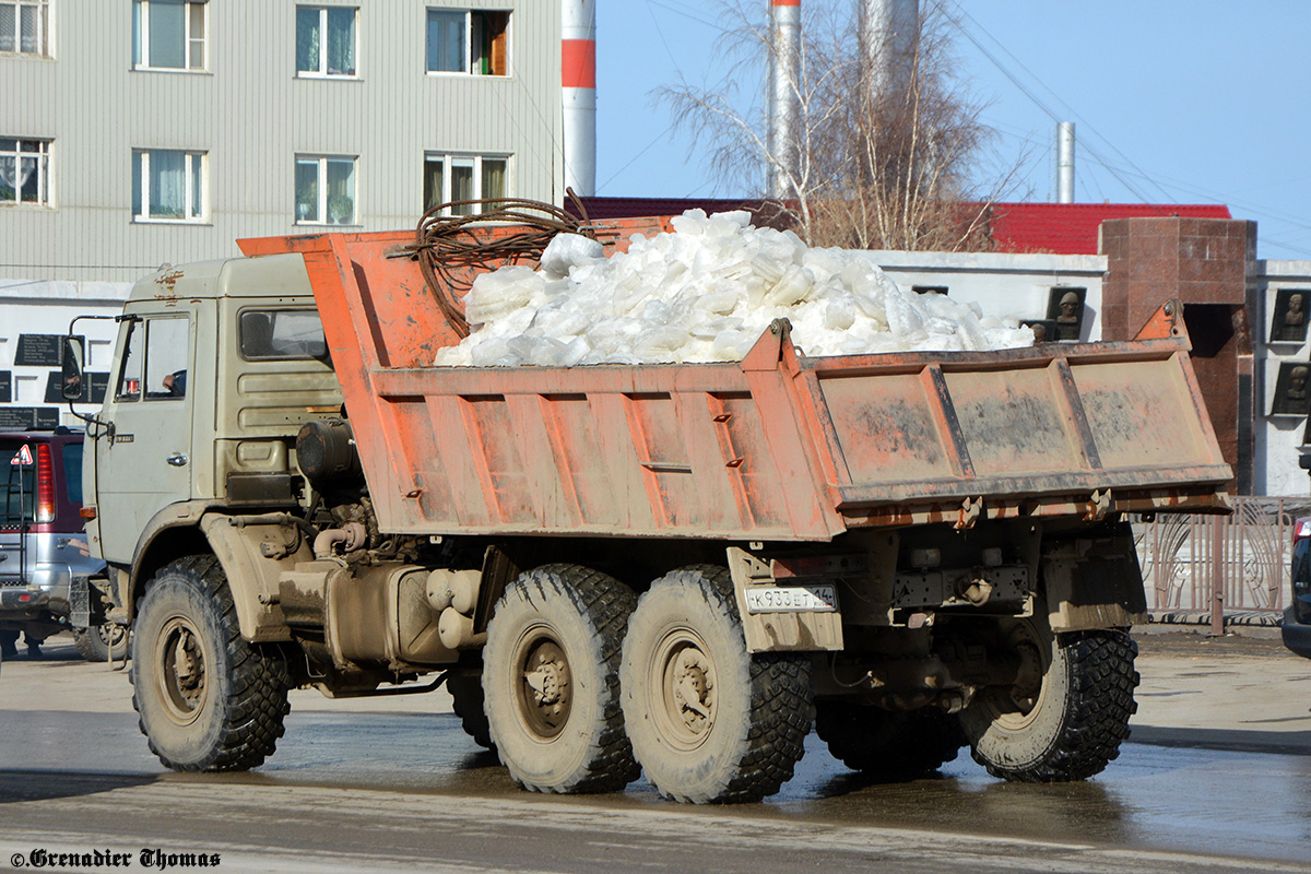 Саха (Якутия), № К 933 ЕТ 14 — КамАЗ-43118-13 [43118N]