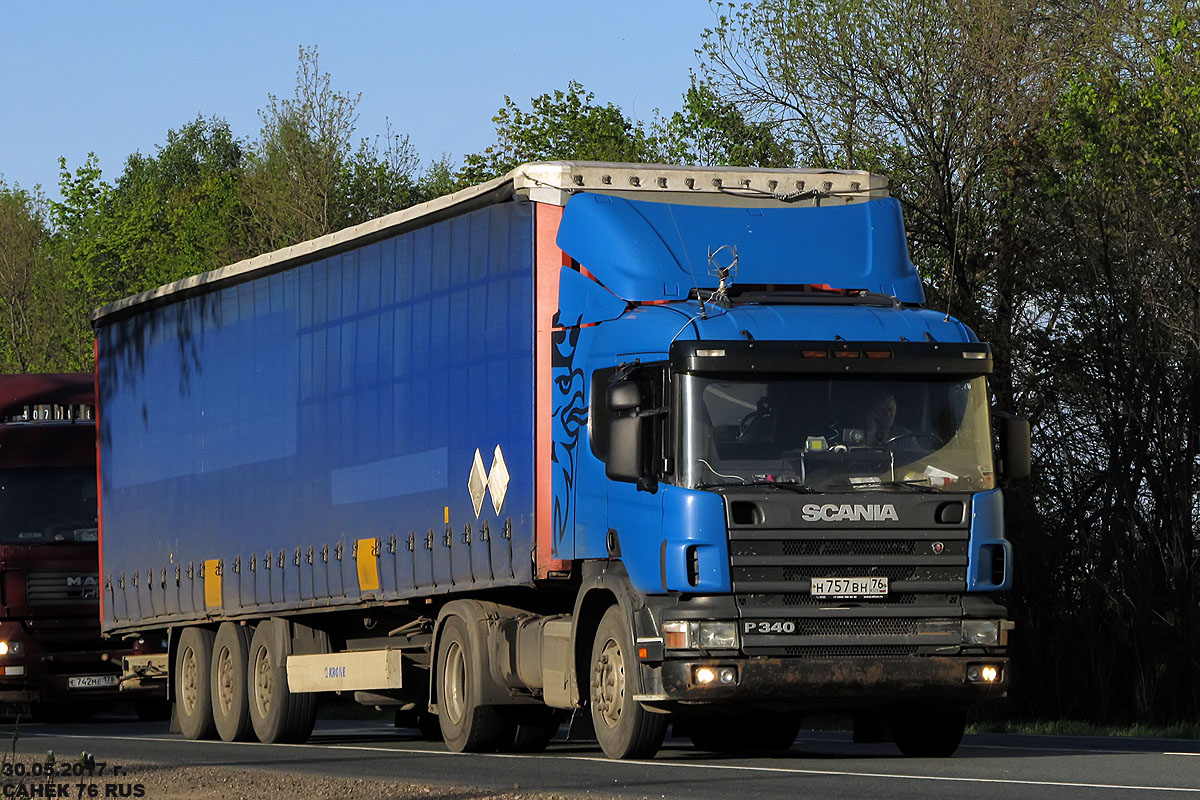 Ярославская область, № Н 757 ВН 76 — Scania ('2004) R340