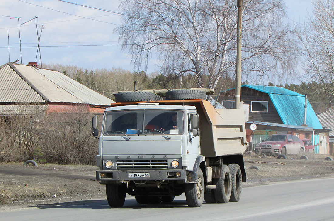 Новосибирская область, № А 197 ОМ 54 — КамАЗ-55111-01 [55111A]