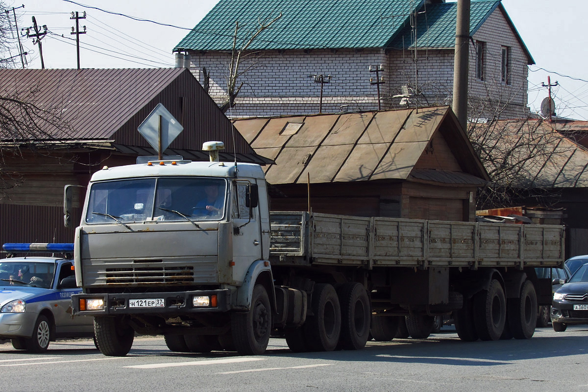 Ивановская область, № Н 121 ЕР 37 — КамАЗ-54115-13 [54115N]