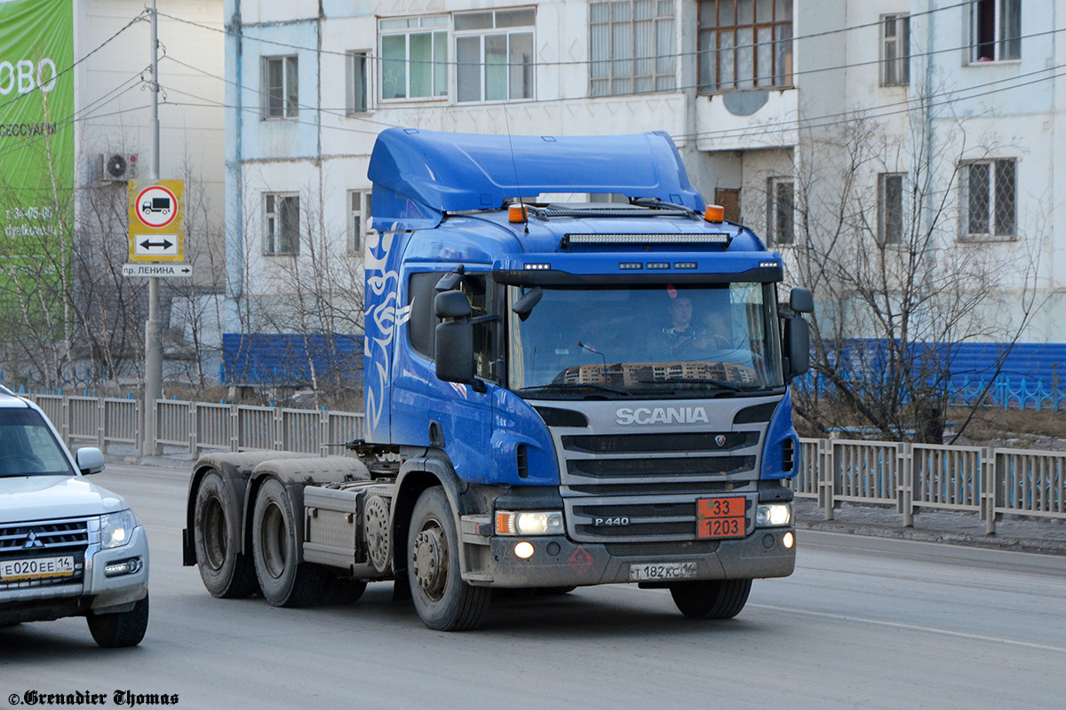 Саха (Якутия), № Т 182 КС 14 — Scania ('2011) P440