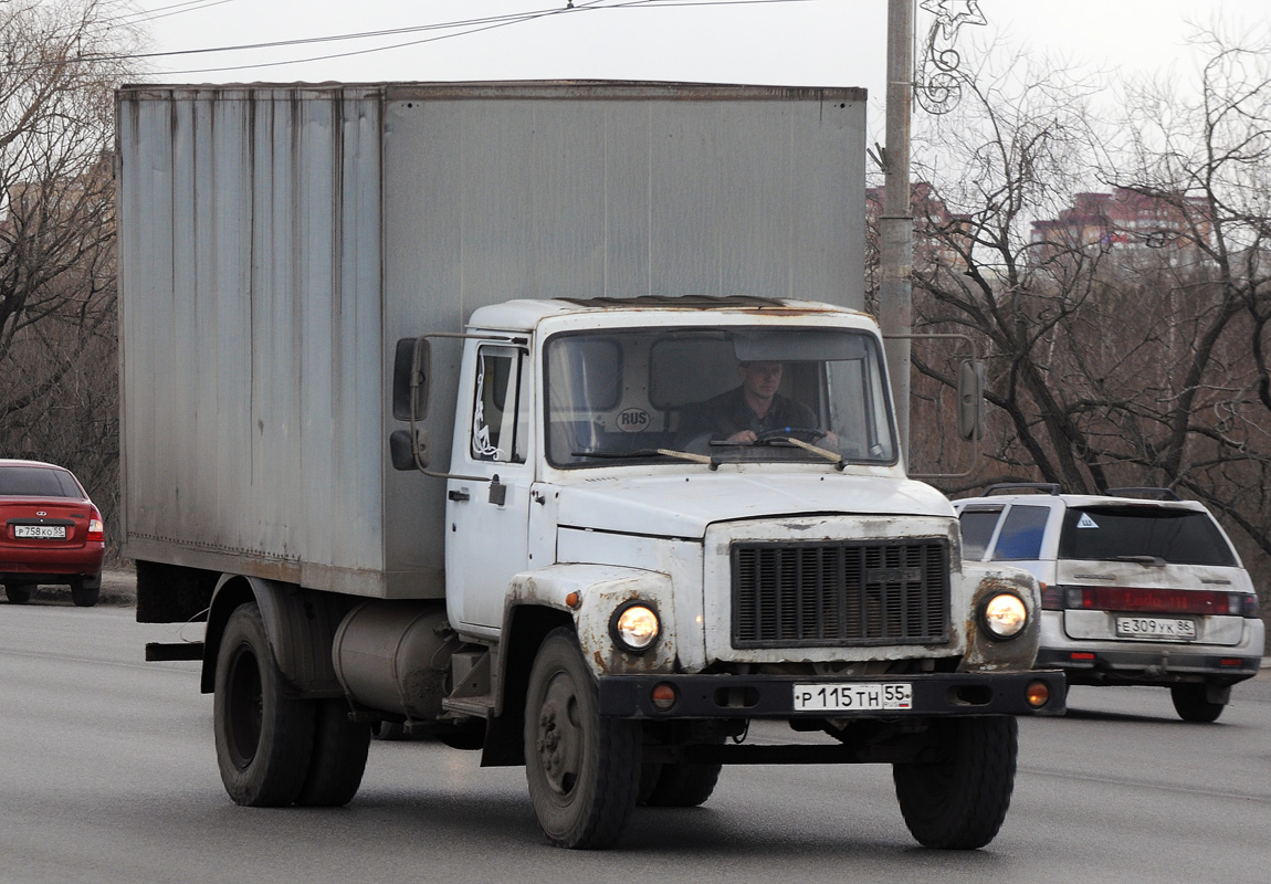 Омская область, № Р 115 ТН 55 — ГАЗ-3307