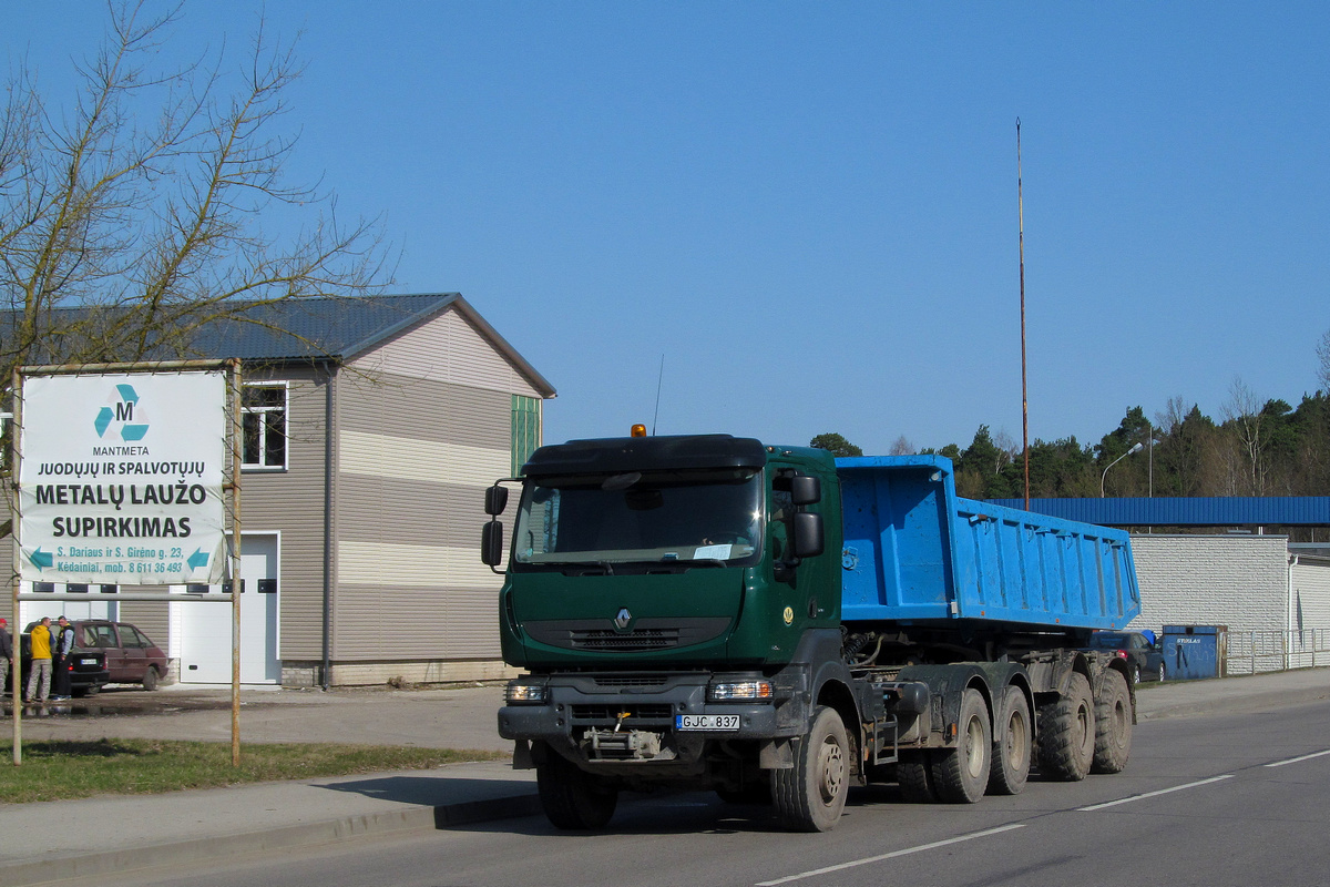 Литва, № GJC 837 — Renault Kerax