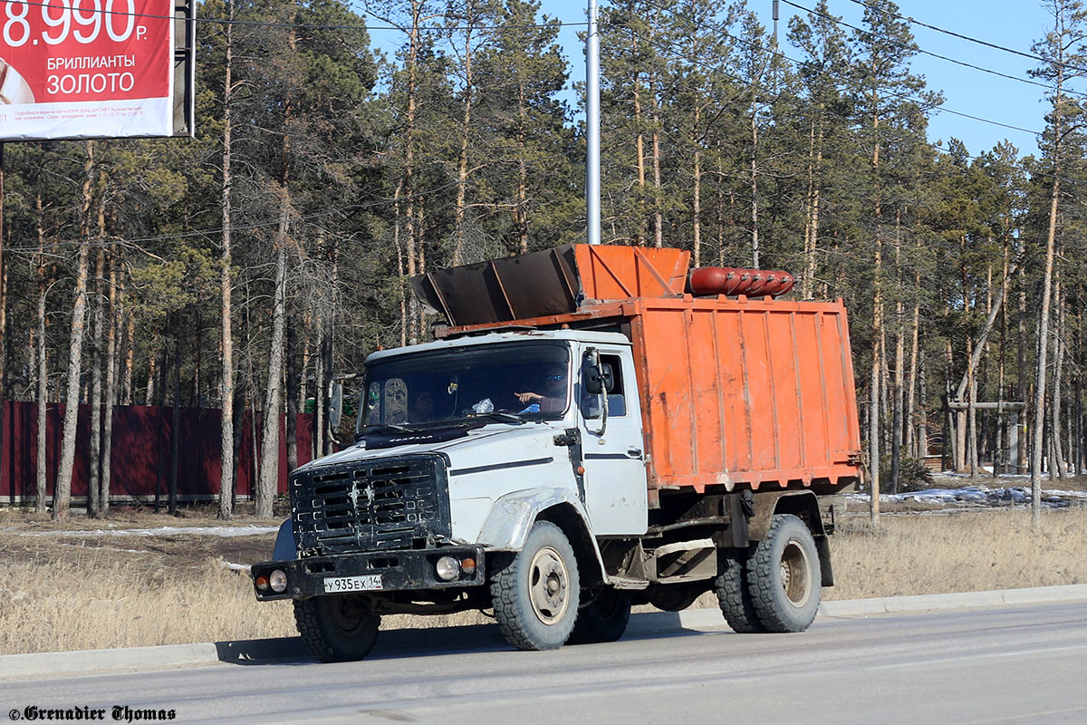 Саха (Якутия), № У 935 ЕХ 14 — ЗИЛ-433360