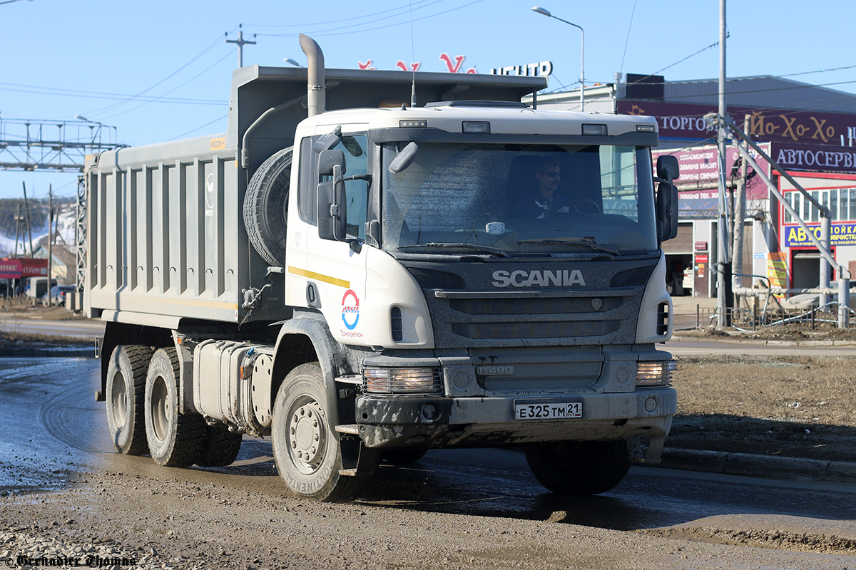 Чувашия, № Е 325 ТМ 21 — Scania ('2011) P400