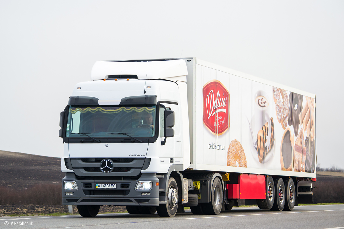 Киевская область, № АІ 4908 ЕС — Mercedes-Benz Actros ('2009) 1841