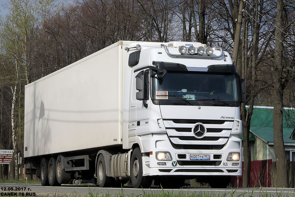 Москва, № К 007 РК 197 — Mercedes-Benz Actros ('2009) 1841