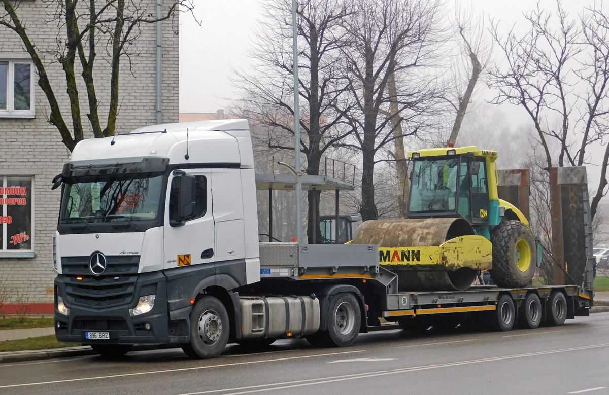 Эстония, № 896 BRZ — Mercedes-Benz Actros ('2011)