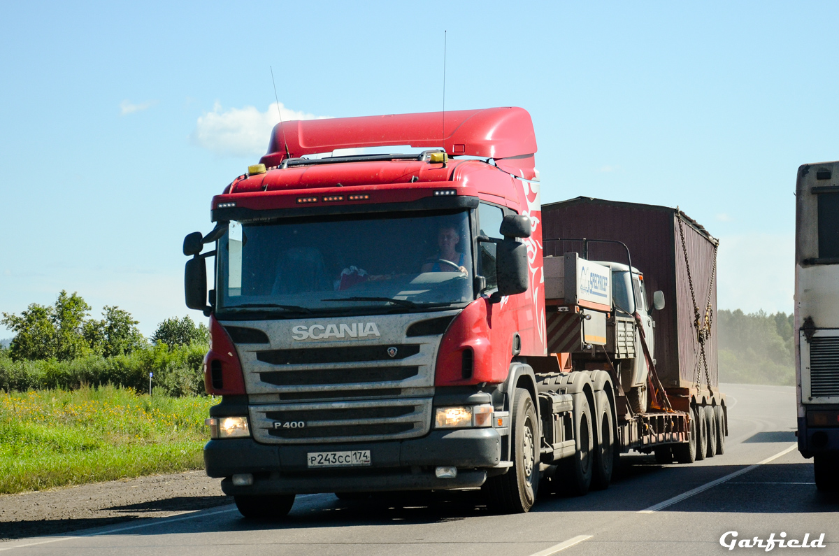 Челябинская область, № Р 243 СС 174 — Scania ('2011) P400