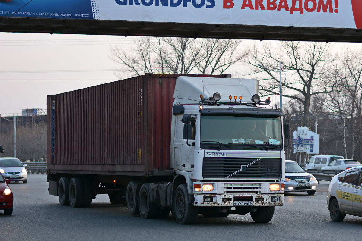 Приморский край, № Н 781 РВ 25 — Volvo ('1987) F12