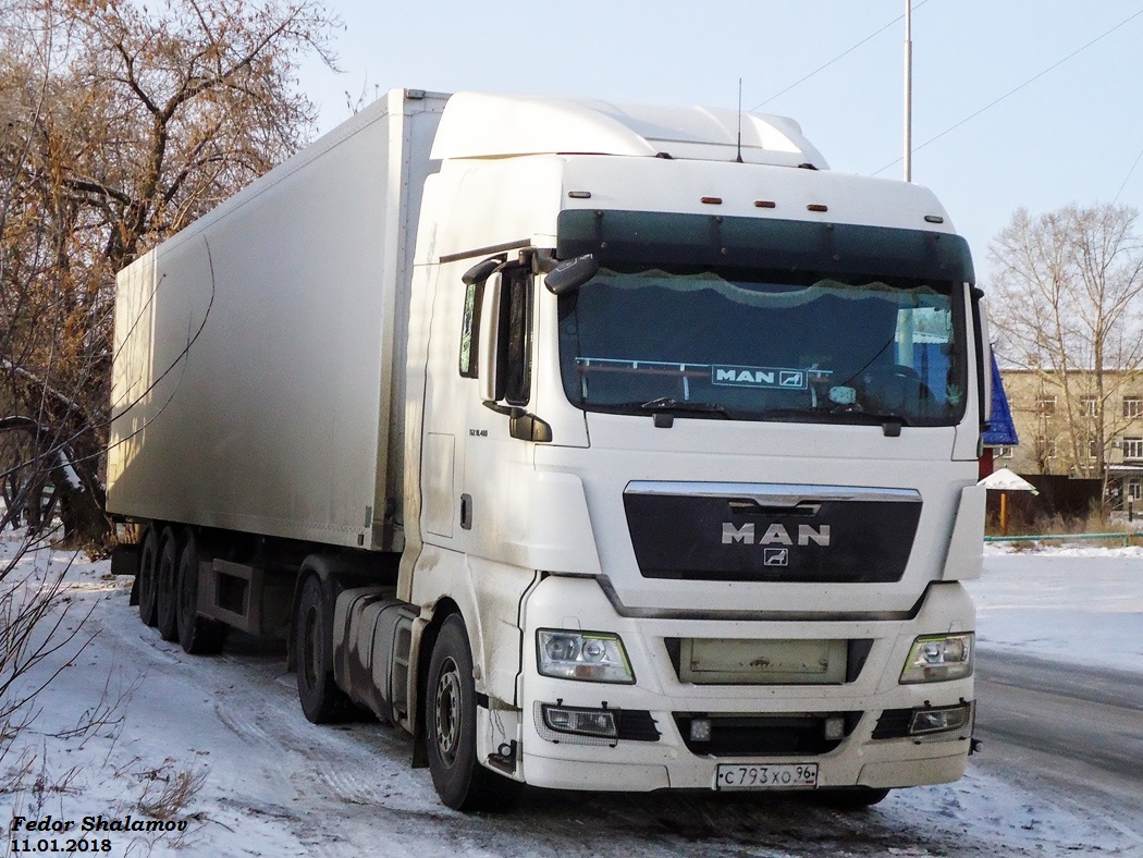 Тюменская область, № С 793 ХО 96 — MAN TGX ('2007) 18.400