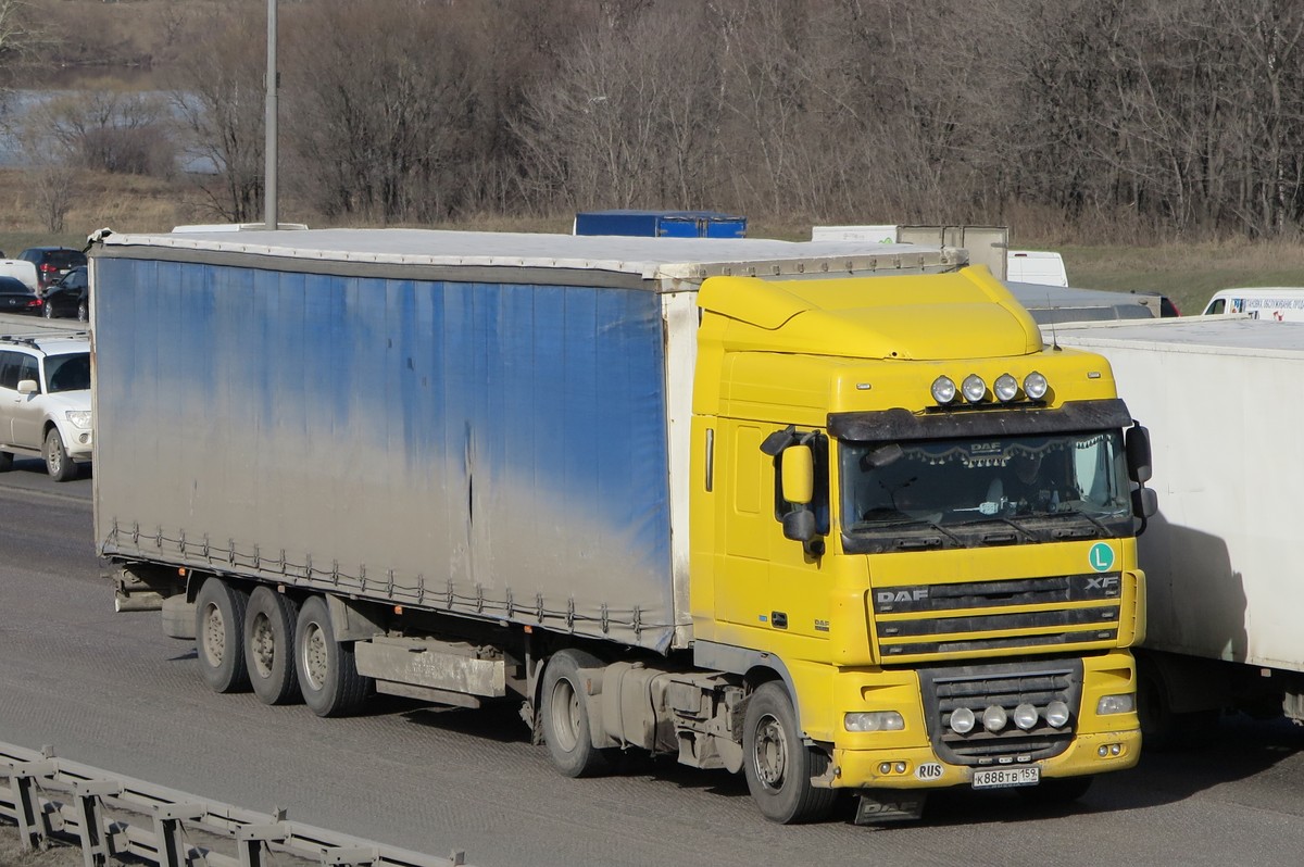 Пермский край, № К 888 ТВ 159 — DAF XF105 FT