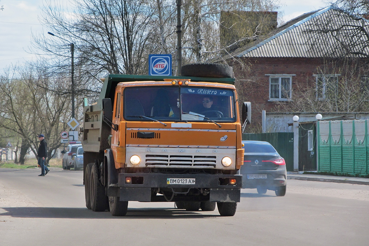 Сумская область, № ВМ 0123 АХ — КамАЗ-55111 [551110]