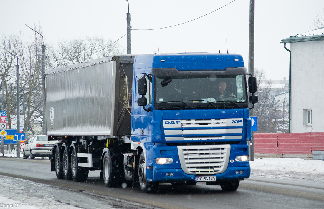 Польша, № PO 8N195 — DAF XF105 FT