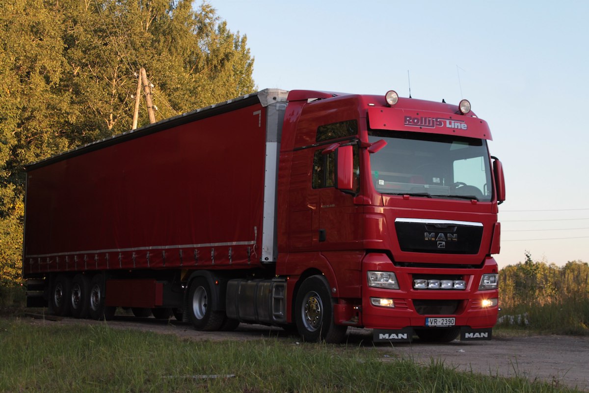 Латвия, № VR-2390 — MAN TGX ('2007) 18.440