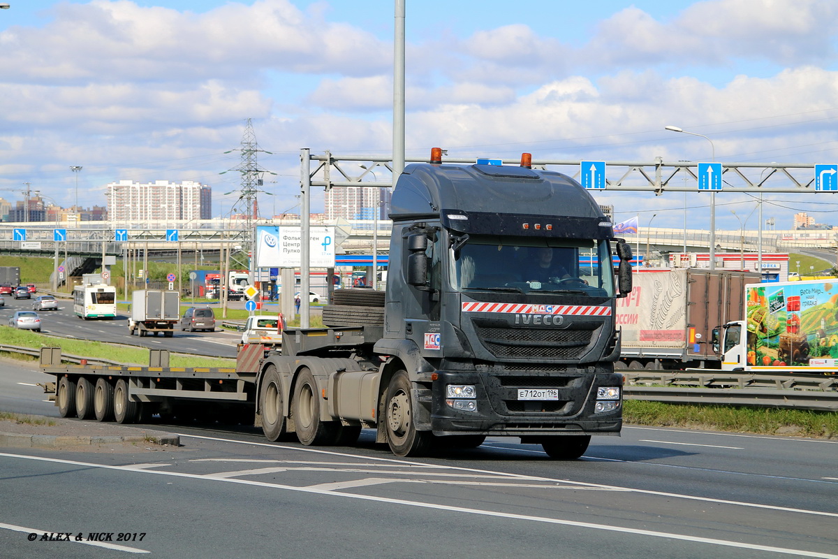 Свердловская область, № Е 712 ОТ 196 — IVECO Stralis ('2012) 460