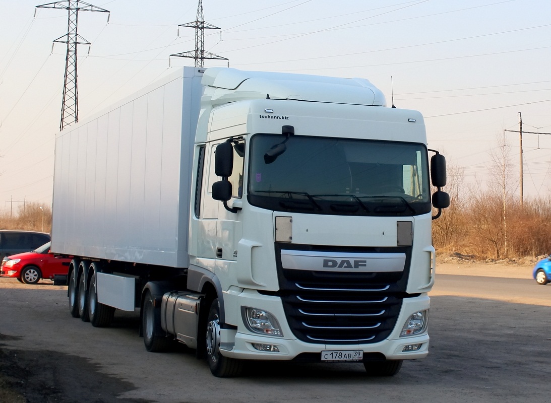 Калининградская область, № С 178 АВ 39 — DAF XF Euro6 FT