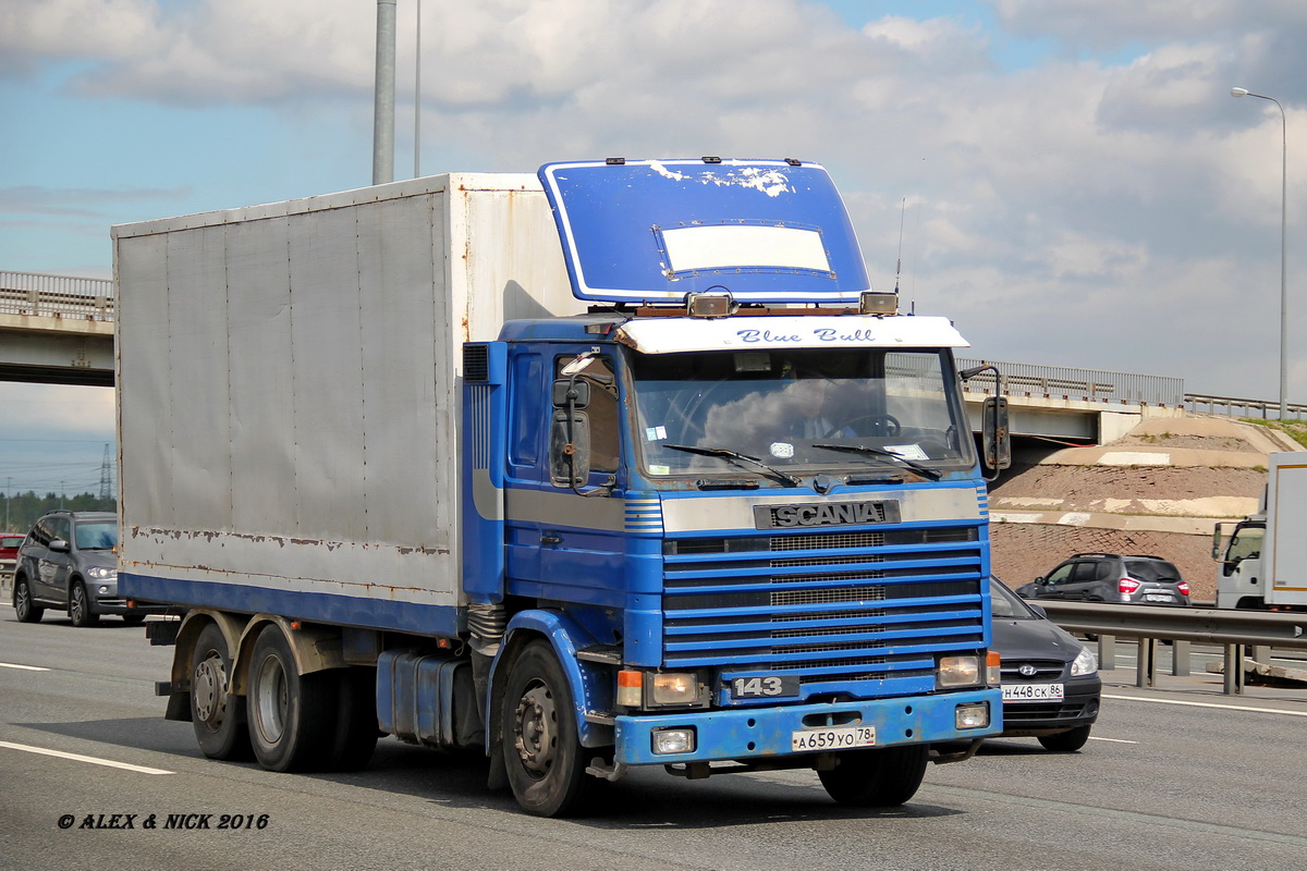 Санкт-Петербург, № А 659 УО 78 — Scania (II) R143M