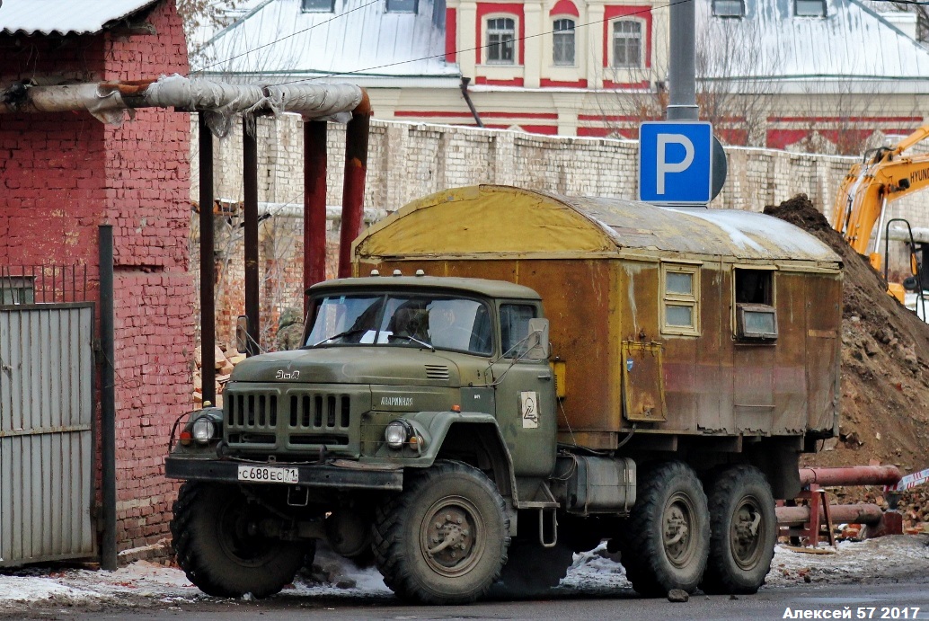 Тульская область, № С 688 ЕС 71 — ЗИЛ-131НА (УАМЗ)